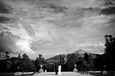 wedding landscape photo