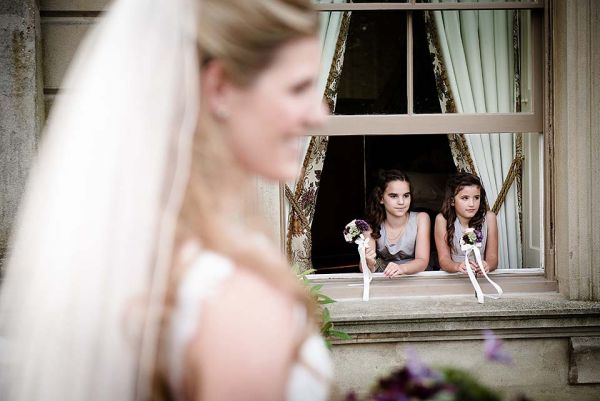 Bride and Bridesmaids at London wedding