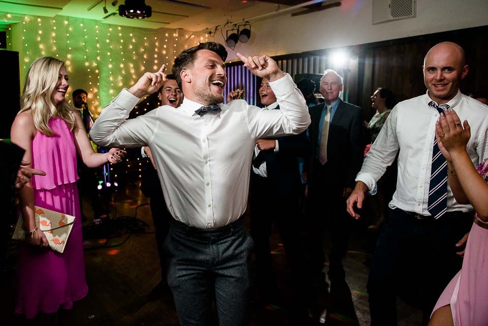 Dancing at London Wedding